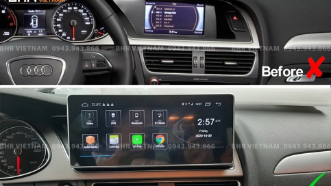 Màn hình DVD Android xe Audi A6 2012-2017 | Màn hình nguyên khối zin 100% theo xe
